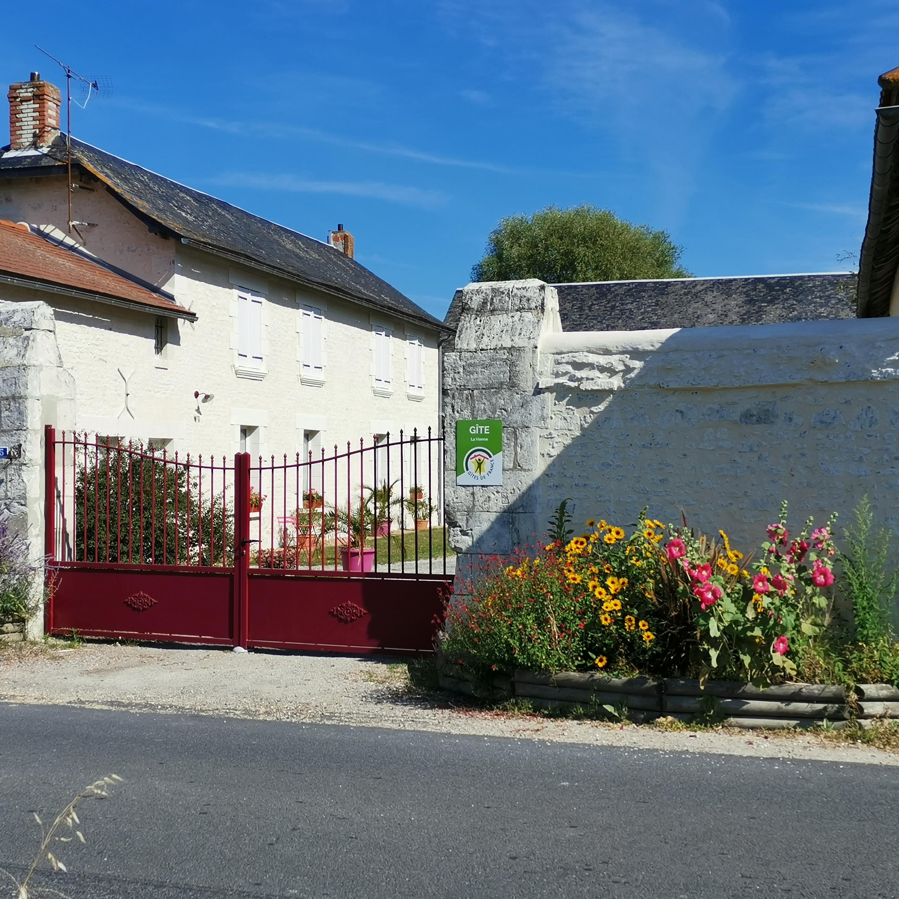 entrance of the gites